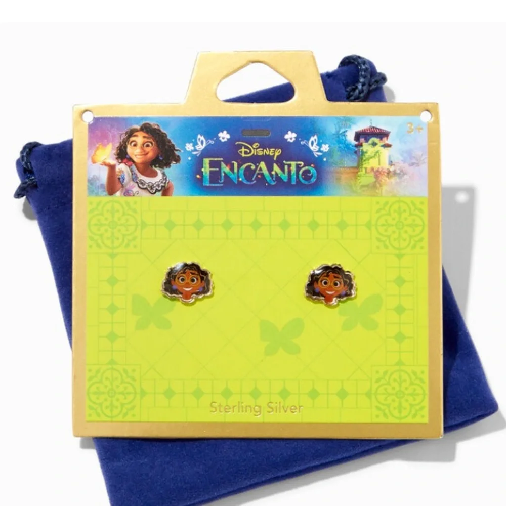 Disney Encanto Mirabel Sterling Silver Stud Earrings